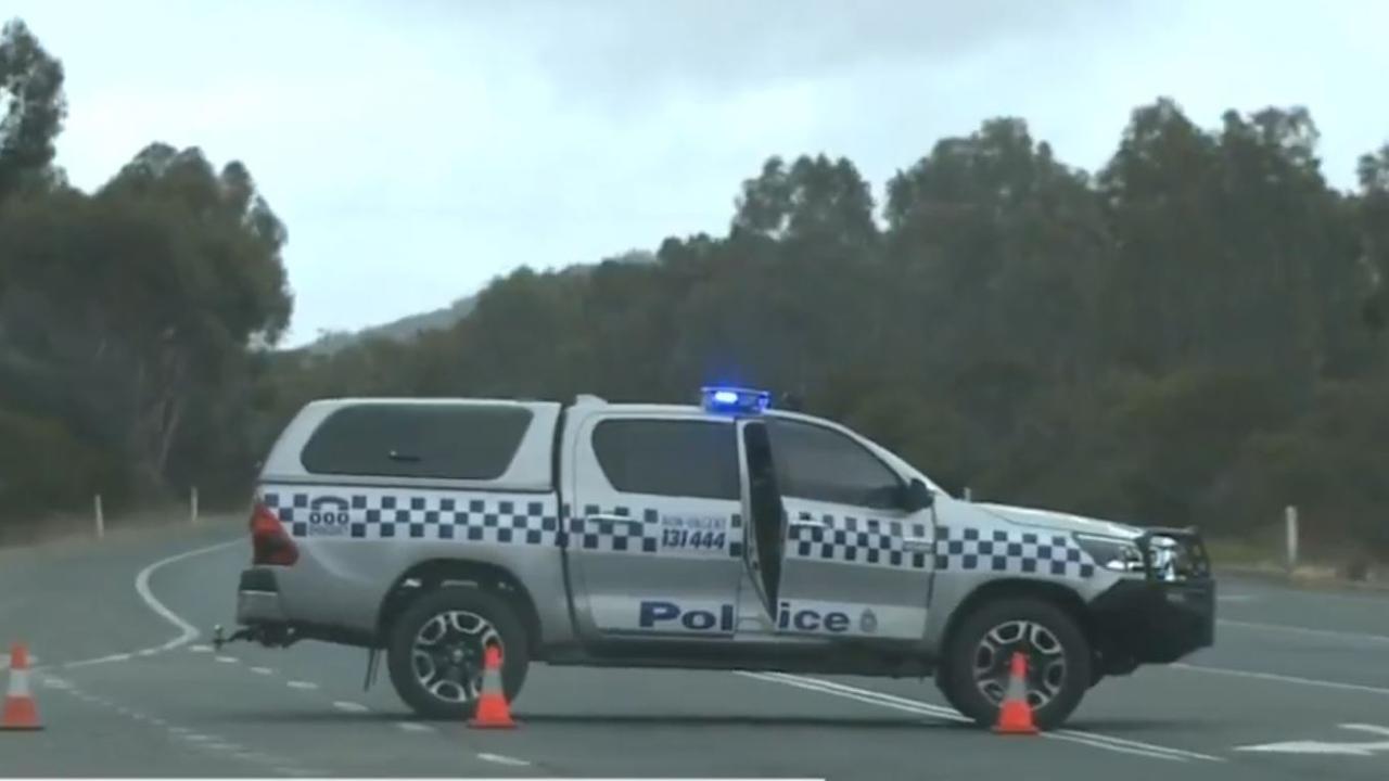 A South Australian man was one of three people killed in a horror five-vehicle crash in regional Victoria on Wednesday. Picture: 9News