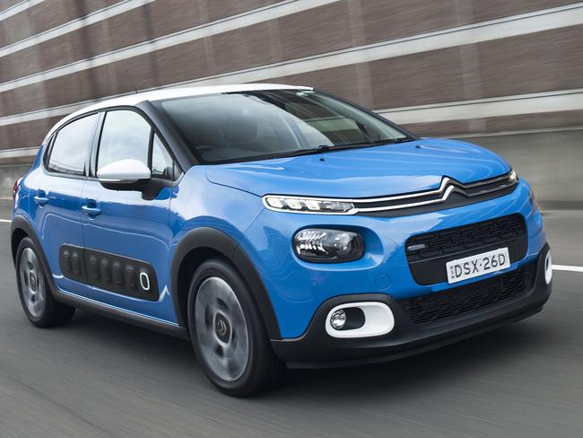 The 2018 Citroen C3 with built-in 'dash cam'. EMBARGO Tuesday 13 March, 2018. Picture: Supplied