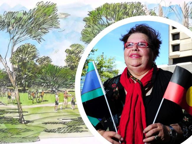 Kaurna Elder, Aunty Lynette Crocker raises cultural concerns over LIV Golf North Adelaide Golf Course redevelopment.