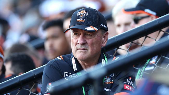 Tigers coach Tim Sheens was unaware any meeting was set to take place. Picture: Getty Images.