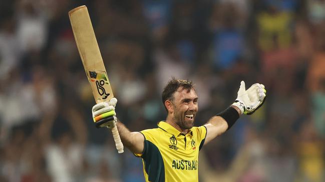 Glenn Maxwell knew he could win it for Australia. (Photo by Robert Cianflone/Getty Images)