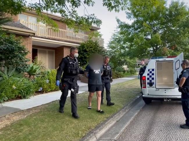 Stan Zanakas of Templestowe was one of five men arrested over a spate of firebombings of tobacco stores across Melbourne.