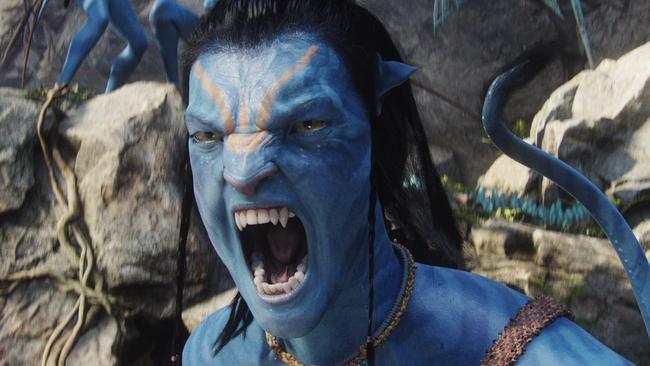 Sam Worthington in the original record-smashing film, Avatar, from 2009. Picture: 20th Century Fox