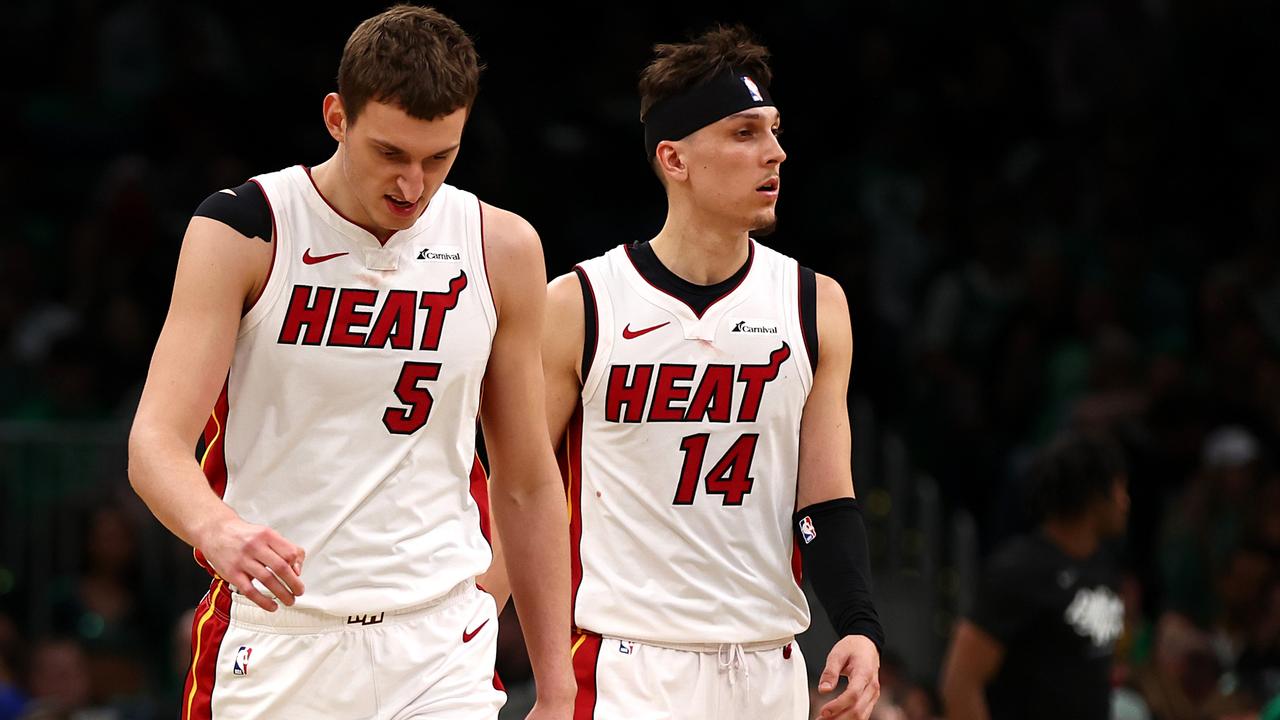 The Heat were sent packing from the playoffs. (Photo by Maddie Meyer/Getty Images)