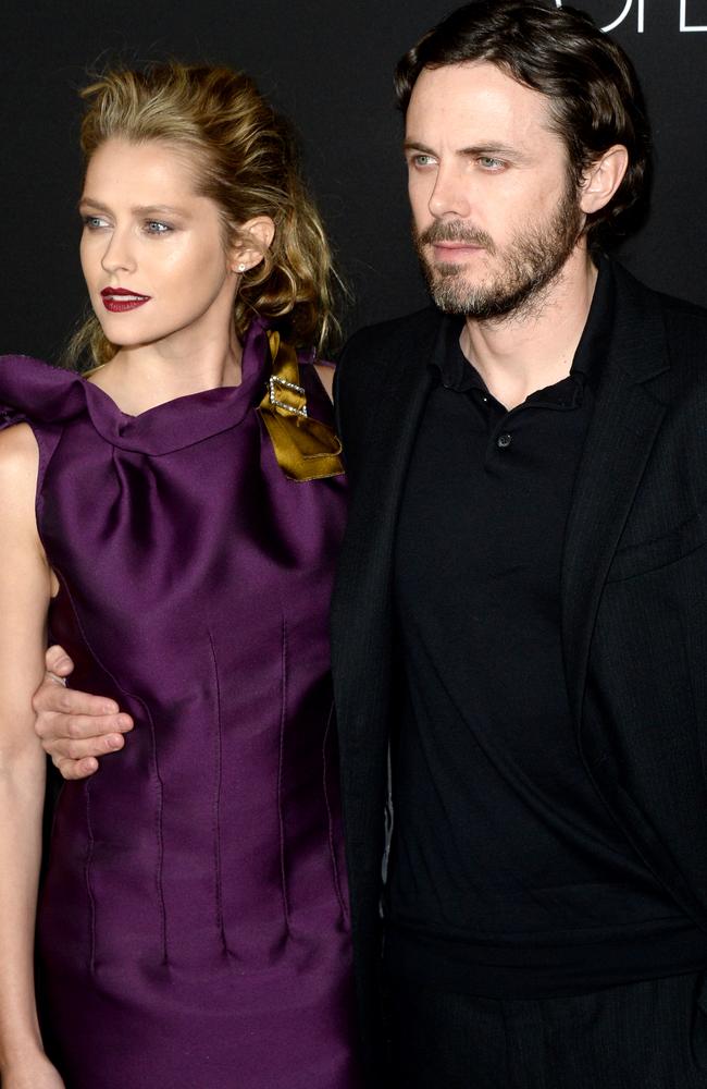 It’s not just Aussie directors Affleck works well with — Aussie actor Teresa Palmer plays his wife in Triple 9. Picture: Getty Images