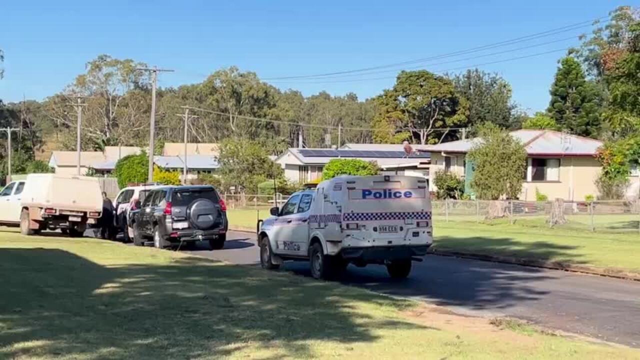 Kingaroy was put into a partial lockdown early on Wednesday morning, as police responded to an alleged shooting in a “normally quiet” residential neighbourhood.