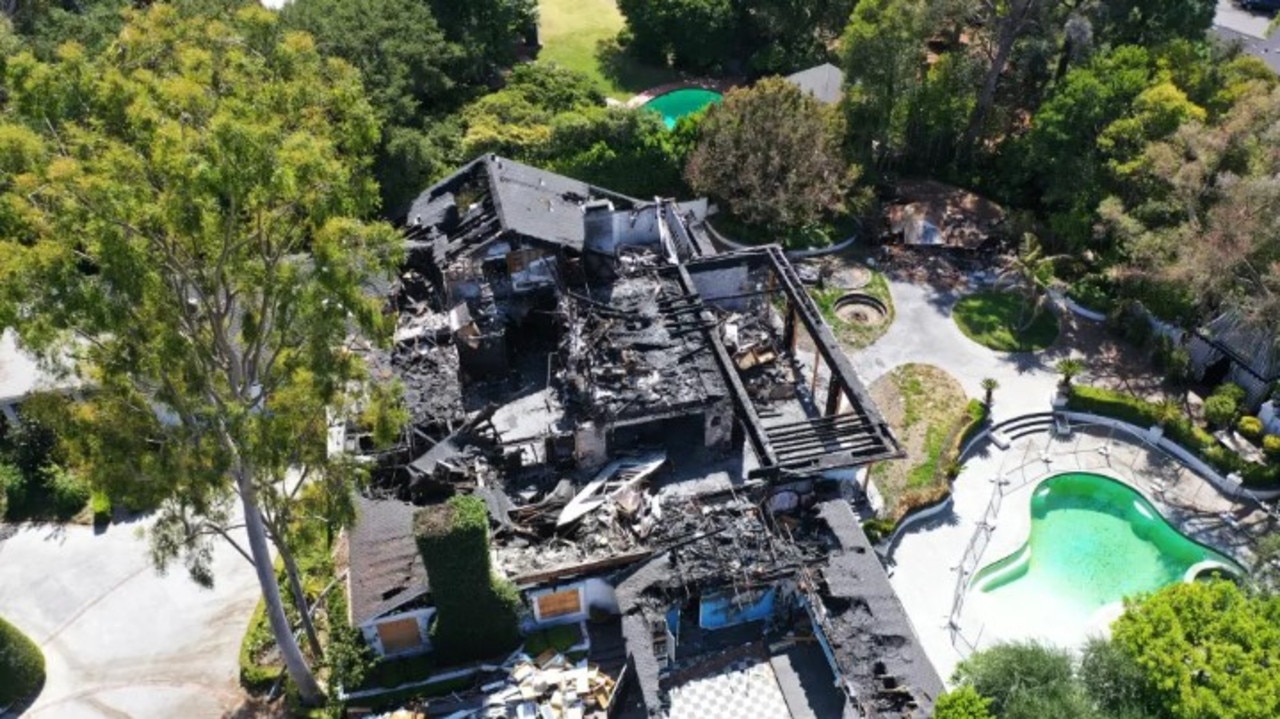 Photos of the damage six months after the fire. (Picture New York Post)