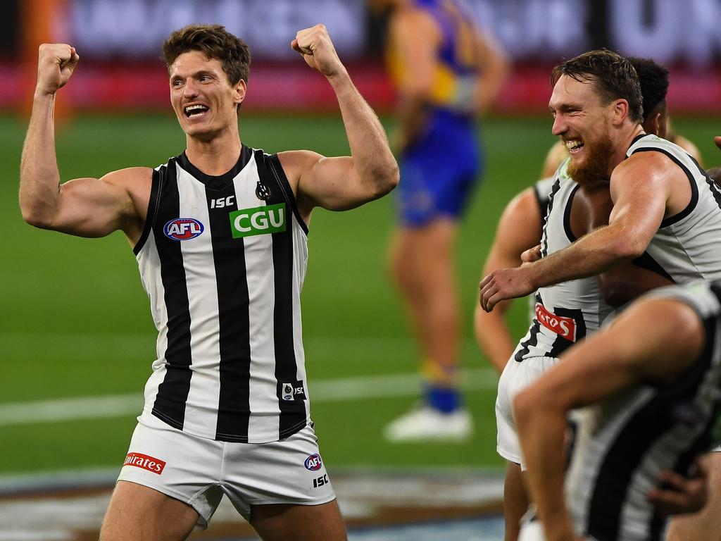 What a win it was for the Pies.