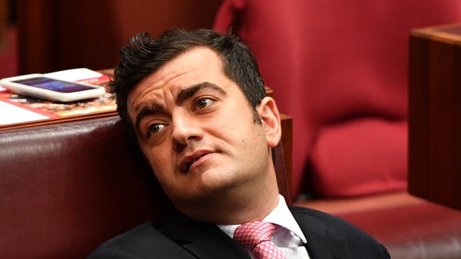 Labor Senator Sam Dastyari has been told to resign his frontbench position. Picture: AAP