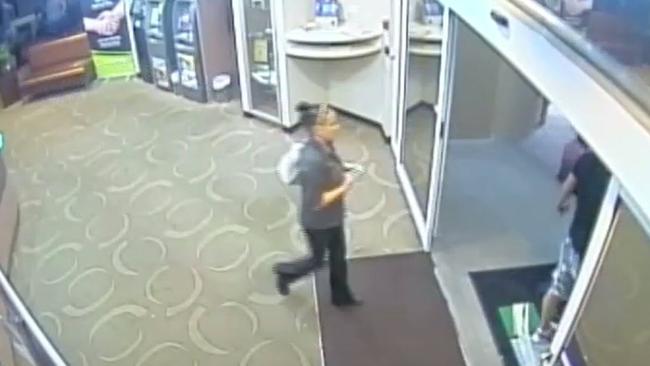 CCTV shows Shandee Blackburn leaving work at Harrup Park Country Club shortly before she was killed