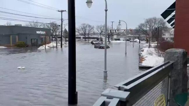 Portland Streets Underwater as Severe Flooding Hits Maine | news.com.au ...