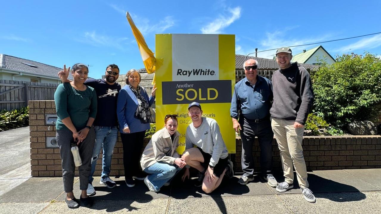 First home buyers triumph in auction frenzy