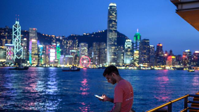 As Hong Kong, above, once the spiritual home of expatdom, has fallen into China’s ambit, Western imports have started to look like a vestige of the colonial past. Picture: AFP