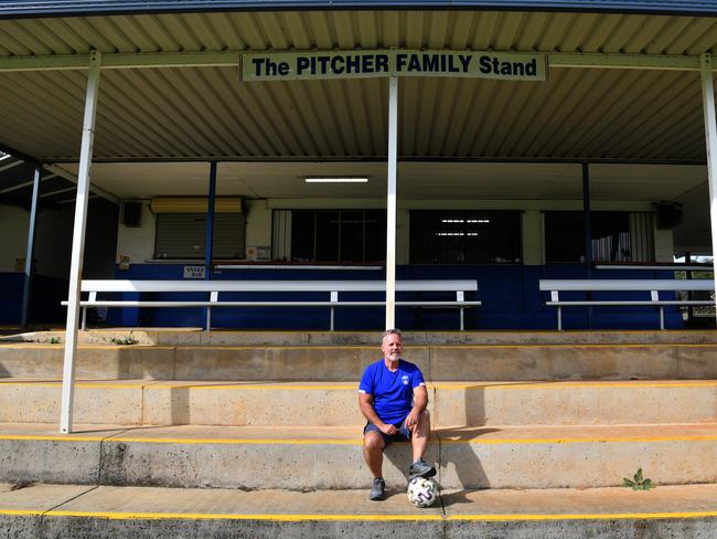 Woombye Snakes Club president Andrew Kinden says the club struggles to make a profit as it is, they wont fold, but are doing it tough Photo: John McCutcheon / Sunshine Coast Daily