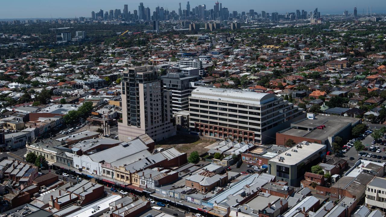 Melbourne is one of the least green cities in Australia. Picture: Tony Gough