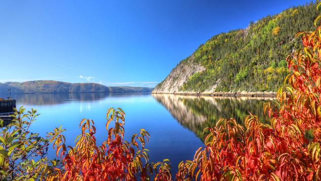 Quebec’s Saguenay, the only North American fjord inhabiuted on both sides.