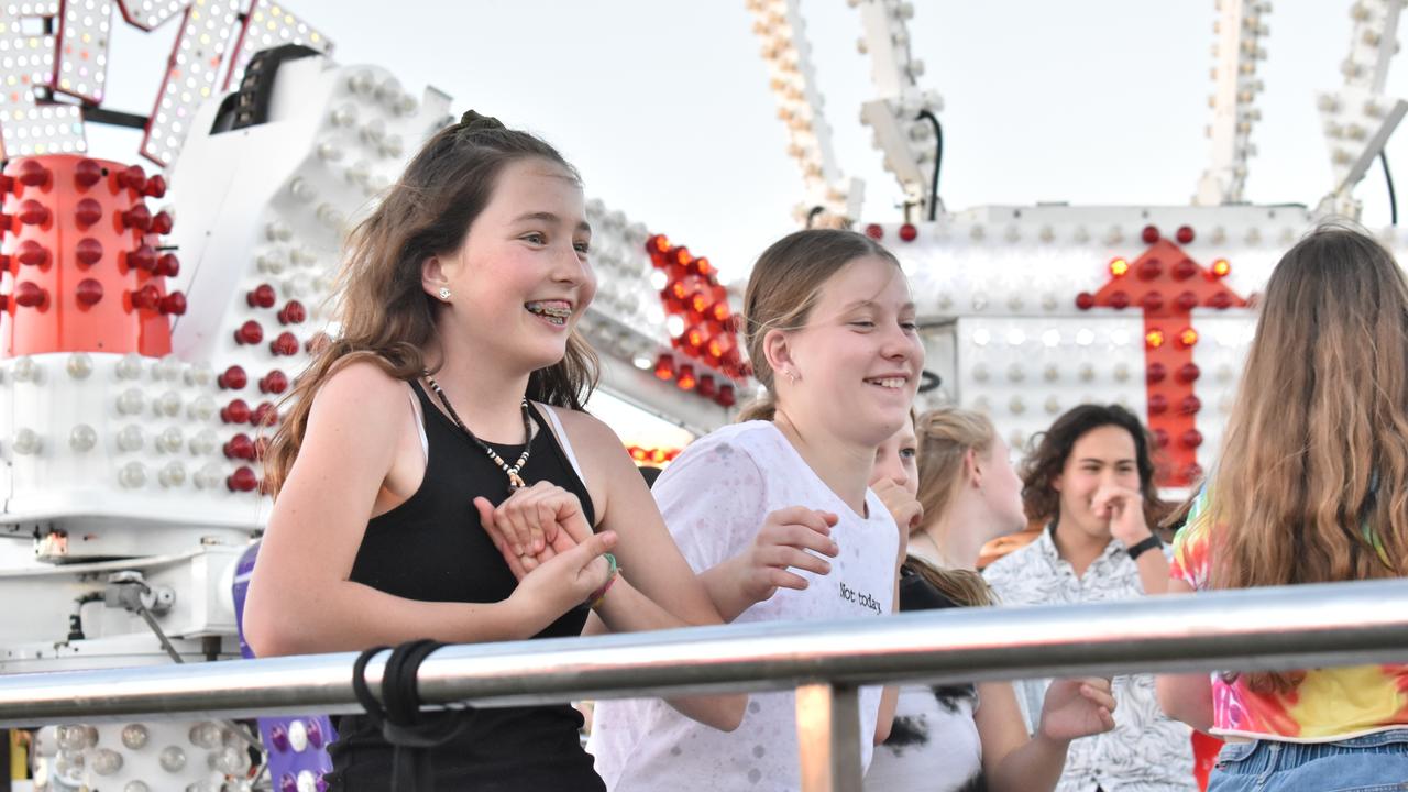 All ages enjoyed the attractions on day one of Show Whitsunday 2021. Picture: Kirra Grimes