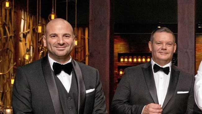 George Calombaris (left) has been found guilty of underpaying his staff.