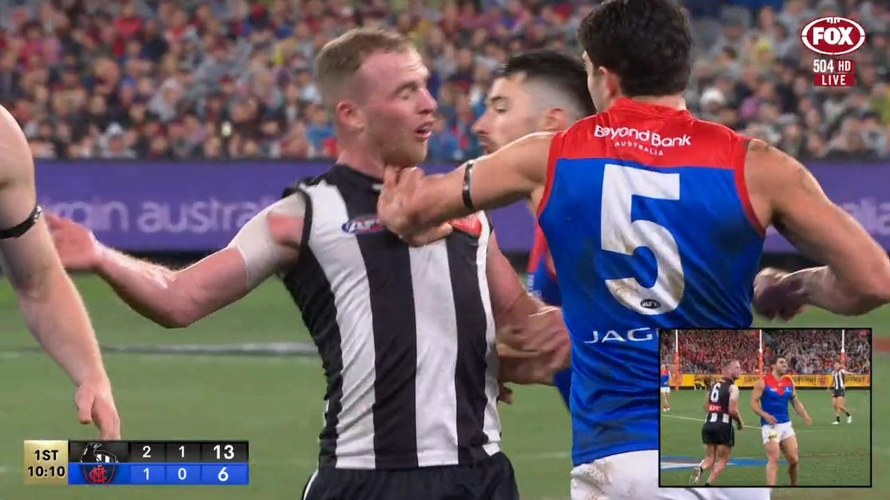 Collingwood’s Tom Mitchell roasted over embarrassing act