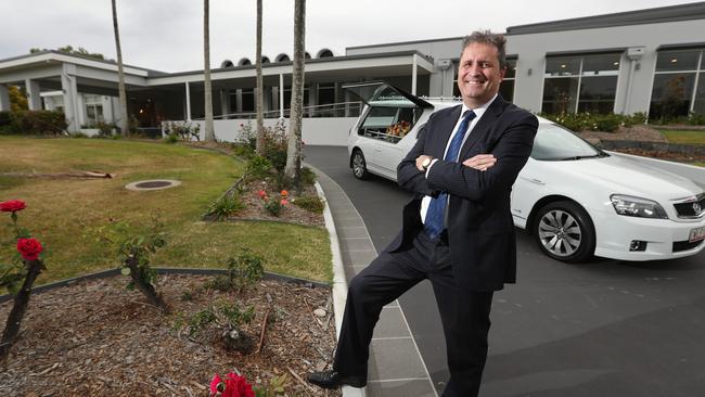 InvoCare chief executive Martin Earp. Picture: Lyndon Mechielsen/ The Australian.