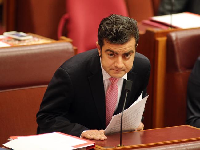 Labor senator Sam Dastyari is facing numerous calls for his resignation. Picture Gary Ramage