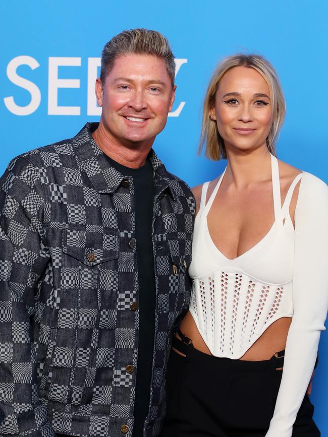 Michael Clarke and Jade Yarbrough have been dating for five months. Picture: Lisa Maree Williams/Getty Images