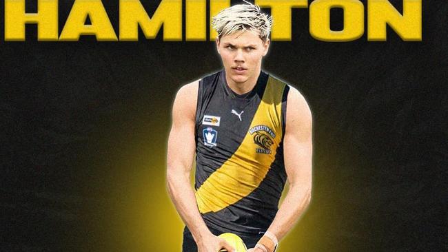 Cooper Hamilton has signed for Rochester for next season. Picture: Rochester Football Netball Club.