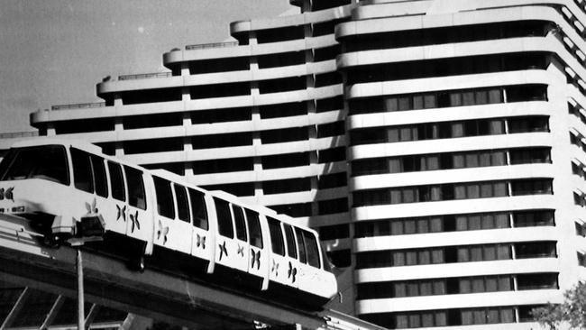 Les Davis began working on the monorail when it first opened in 1989.