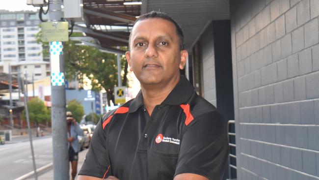 Northern Territory Electoral Commissioner Iain Loganathan said the increase in voter turnout was encouraging. Picture: Thomas Morgan