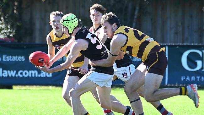 QAFL colts AFL between Aspley and Morningside.Saturday June 8, 2024. Picture, John Gass