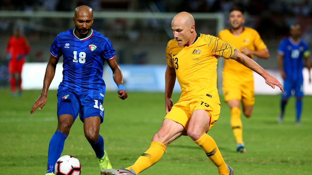 The Socceroos defeated Kuwait 3-0 on Wednesday morning — and Kuwait have acted swiftly. (Photo by Tom Dulat/Getty Images)