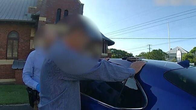 The man was arrested in East Brisbane. Picture: Qld Police