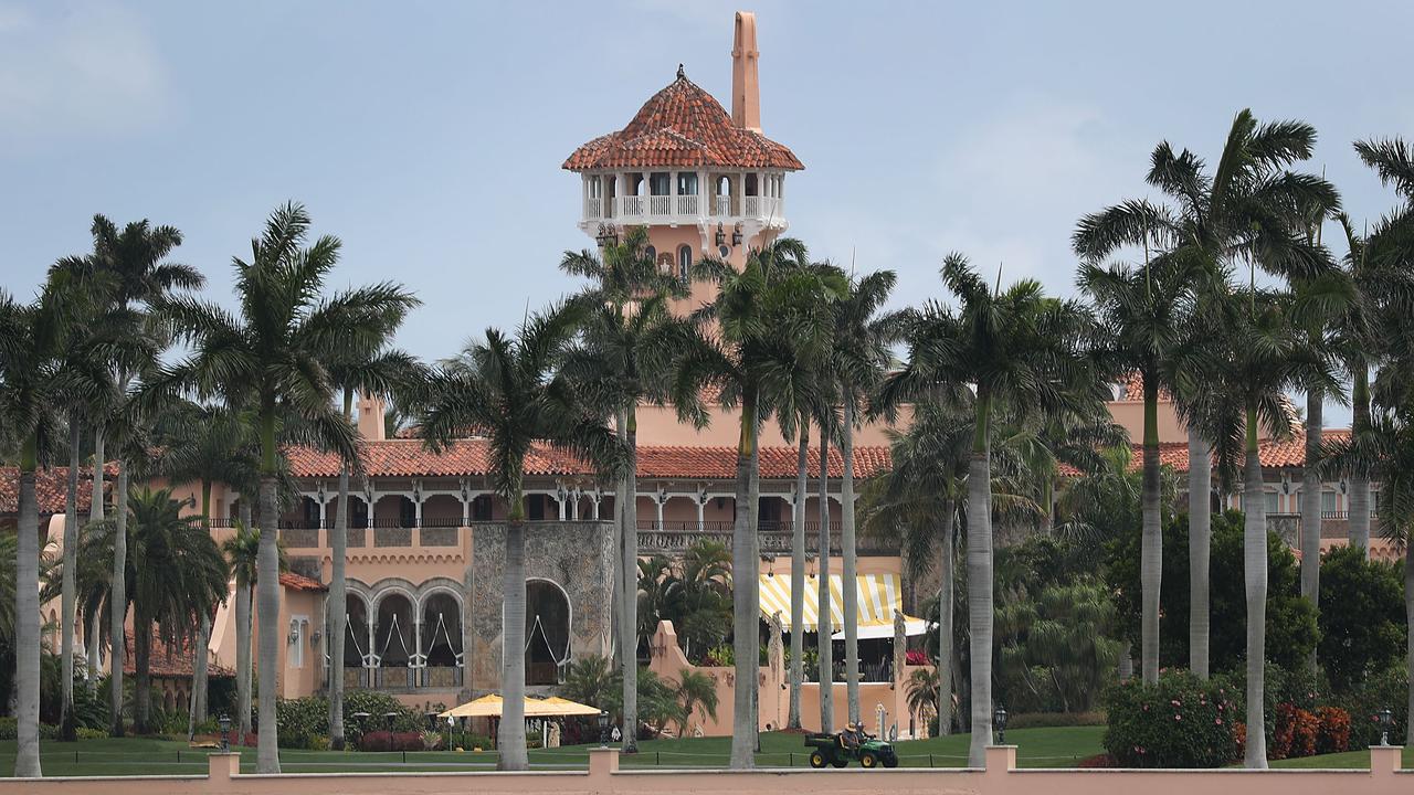 Members of Mr Trump’s Mar-a-Lago resort are also fleeing. Picture: Joe Raedle/Getty Images/AFP