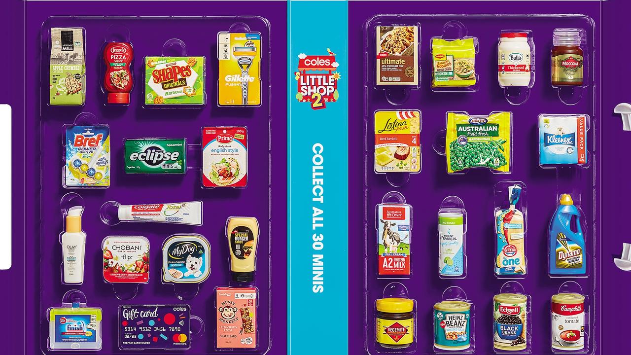 Coles new Little Shop: 30 mini collectables, full list revealed