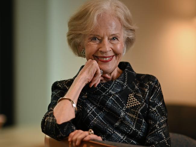 26/09/2024: Dame Quentin Bryce, 80, former governor general in her Brisbane office. pic: Lyndon Mechielsen / The Australian