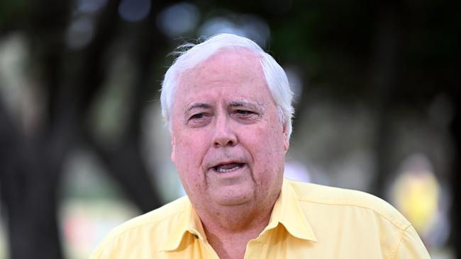 Businessman Clive Palmer. Picture: NCA NewsWire / Dan Peled