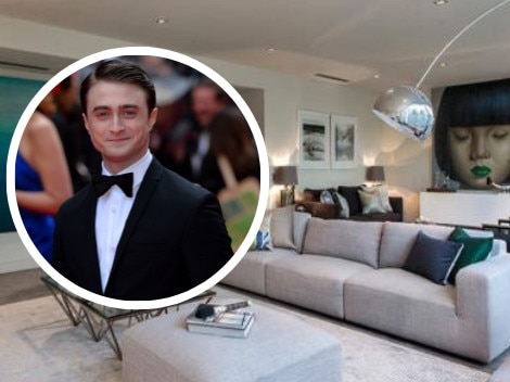 Daniel Radcliffe Toorak apartment art - for Herald Sun realestate