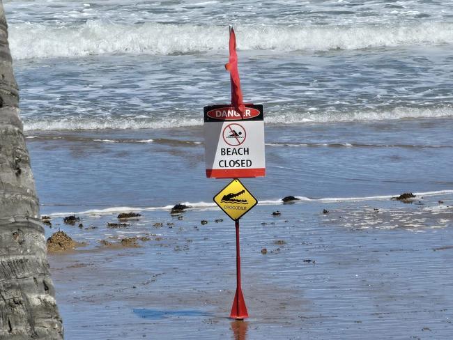 Crocodile sighting closes popular Central Qld beach