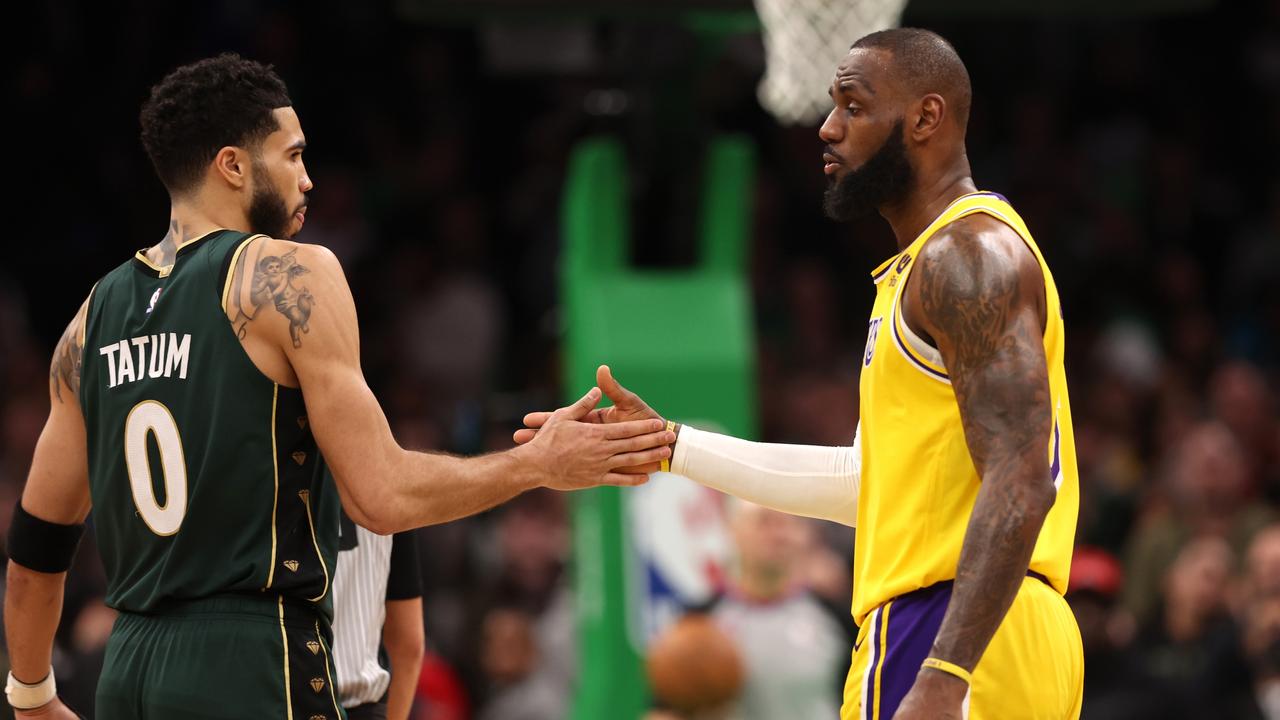 Jayson Tatum wanted to become the best player in the world – and he’s right on the doorstep of achieving that goal. Picture: Getty