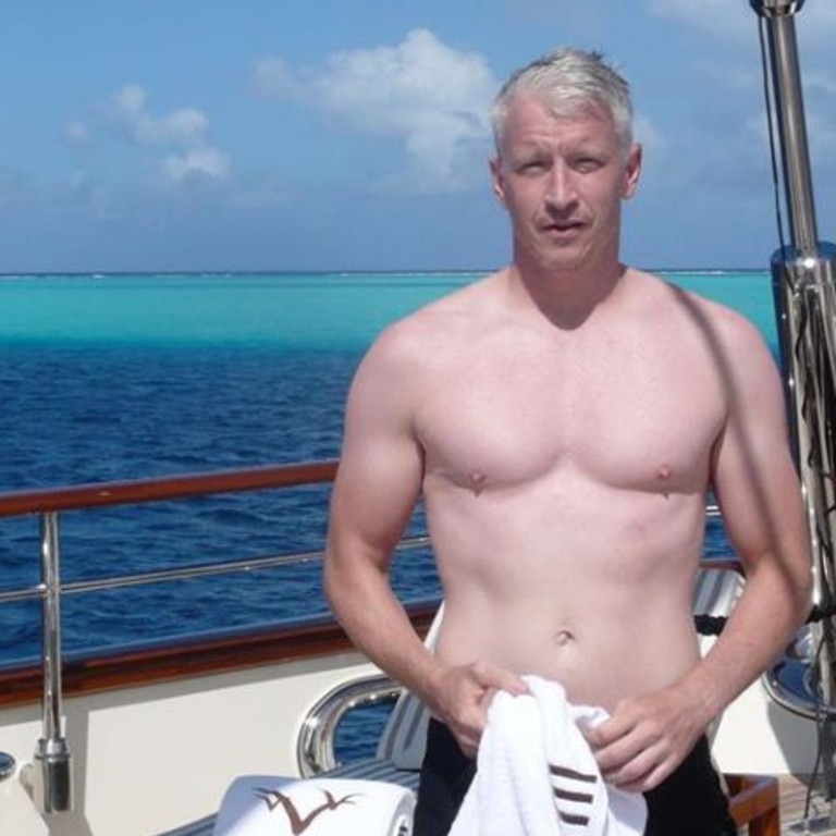 Andy Cohen posted this shirtless photo of pal Anderson Cooper among others. Picture: Instagram