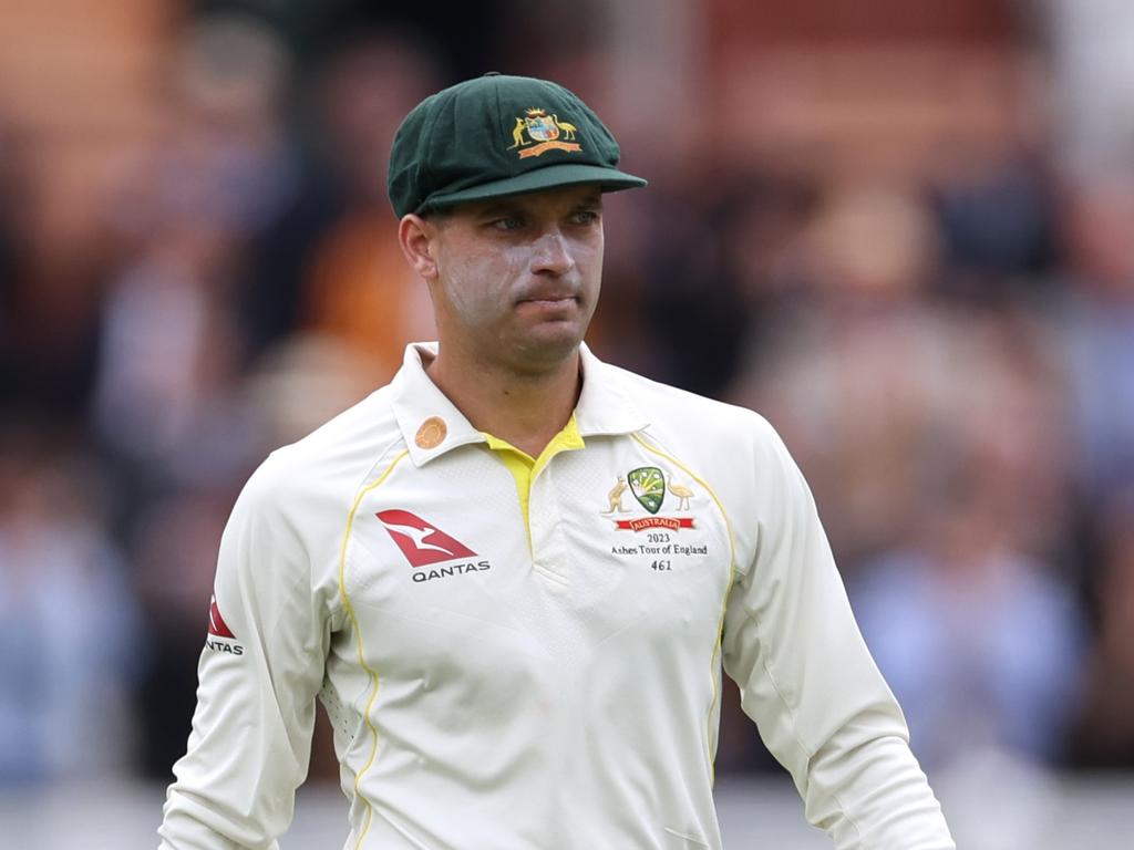 Alex Carey is enjoying a fine Ashes behind the stumps. Picture: Ryan Pierse/Getty Images.