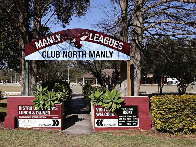 The entrance to the club just before it closed its doors for the last time. Picture: Adam Yip / Manly Daily