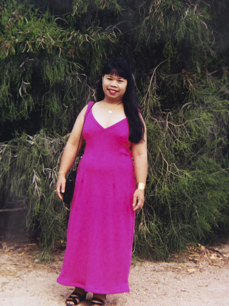 The photograph Michael Hunt shared of his wife.