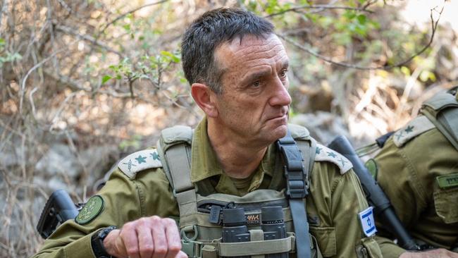 Israeli Chief of Staff Major General Herzi Halevi. Picture: Twitter