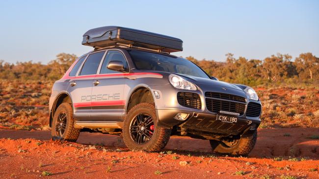 Porsche's original Cayenne is a capable off-roader. Picture: Toby Hagon