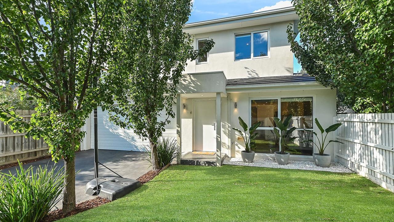 Rioli’s former three-bedroom investment pad at 1/11 Matthieson St, Highett.