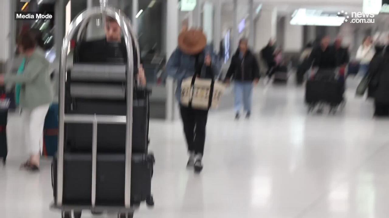 Charlize Theron spotted leaving Australia after filming Netflix movie