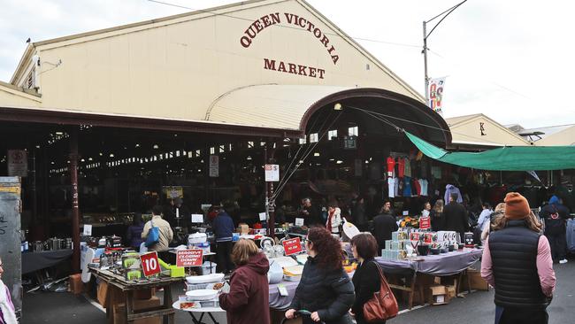 Less work will be needed to restore the Queen Victoria Market sheds. Pic: Aaron Francis