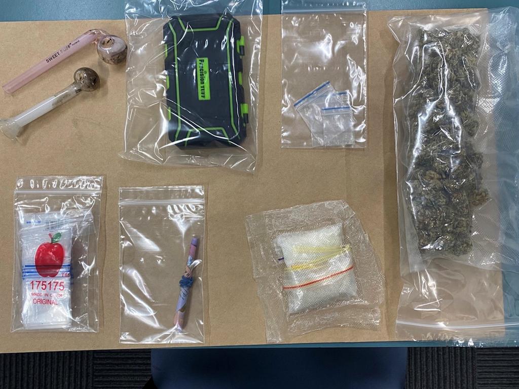 Drugs and utensils seized in Moranbah police’s Operation Tango Gismo