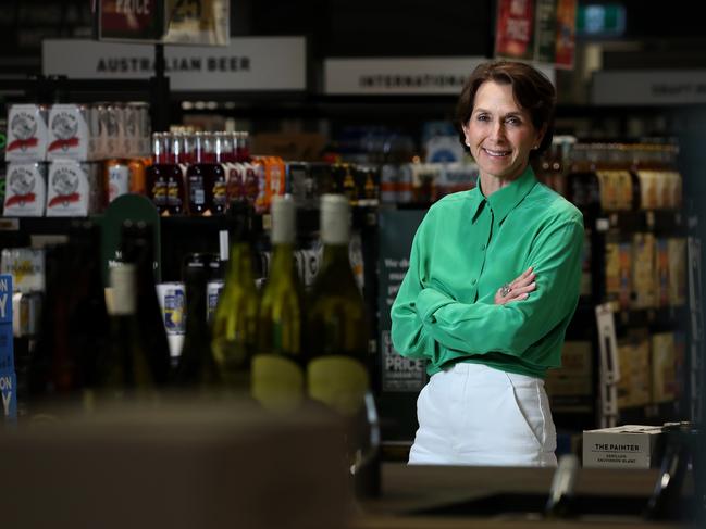 Former Virgin CEO Jayne Hrdlicka will head up the Endeavour Group as its new CEO. The company employs more than 30,000 people across brands including Dan Murphys and BWS. Jane Dempster/The Australian.